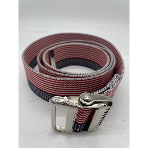 Skil-Care Cotton Gait Belt Stars and Stripes, 60” Length 2” Wide - Picture 2 of 7